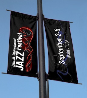 Detroit International Jazz Festival Brand Applications